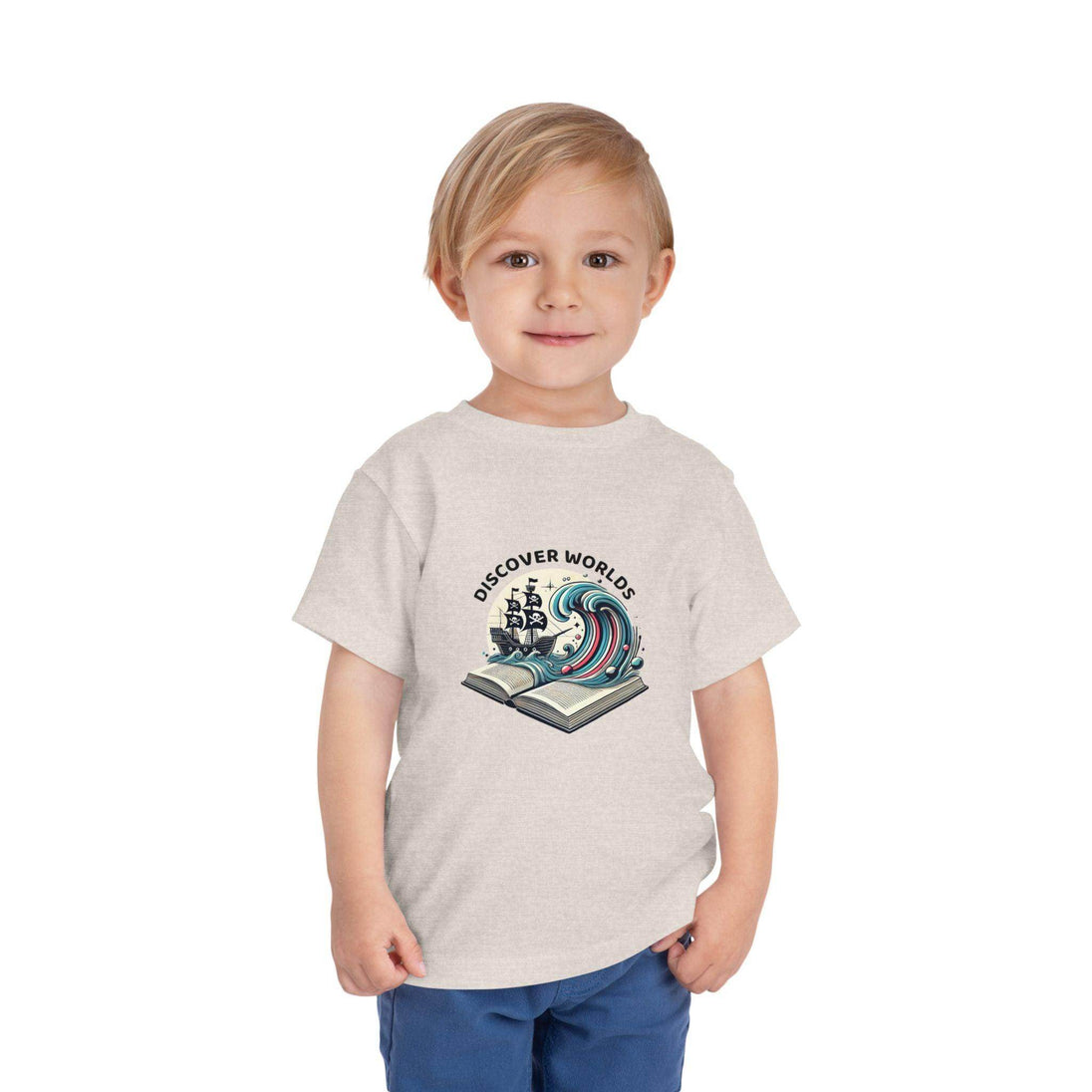 Discover Worlds - Pirate Ship - Toddler Short Sleeve - Brightsee