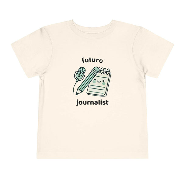 Future Journalist Cute - Toddler Short Sleeve - Brightsee