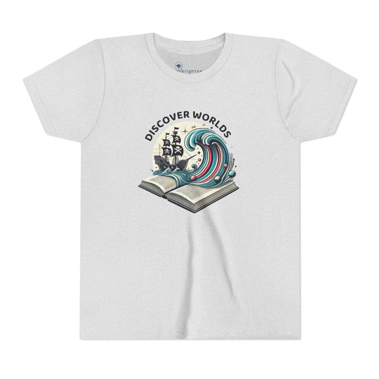Discover Worlds - Pirate Ship - Youth Short Sleeve - Brightsee