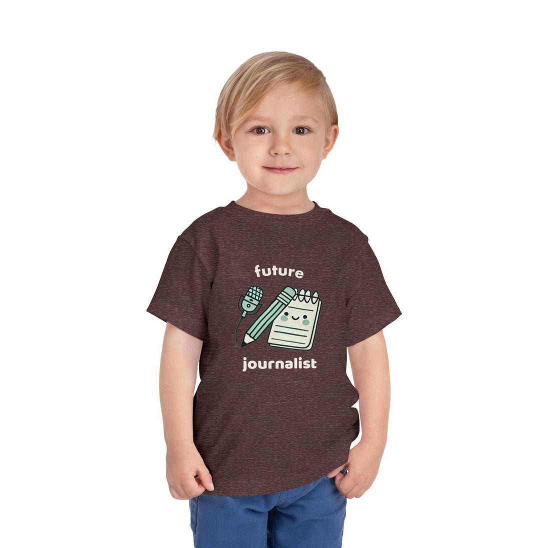 Future Journalist Cute - Toddler Short Sleeve - Brightsee