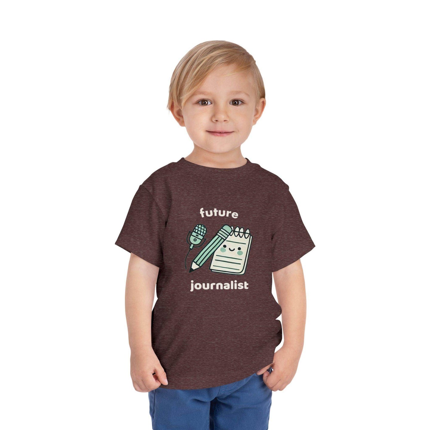 Future Journalist Cute - Toddler Short Sleeve - Brightsee