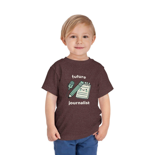 Future Journalist Cute - Toddler Short Sleeve - Brightsee
