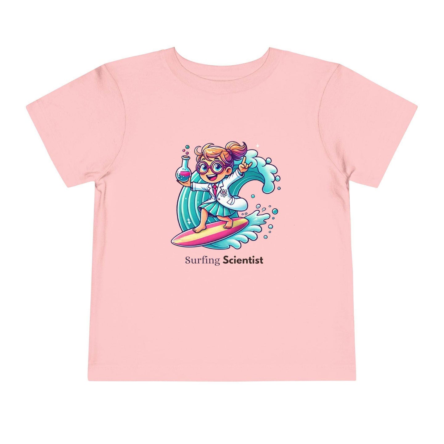 Surfing Scientist Hang Ten - Toddler Short Sleeve - Brightsee