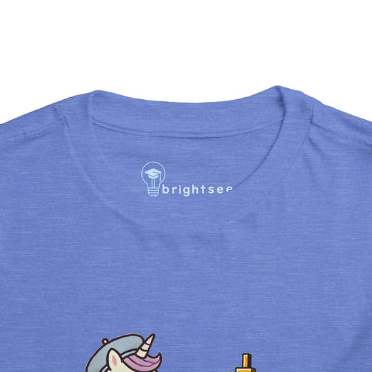 Painting Unicorn - Toddler Short Sleeve - Brightsee