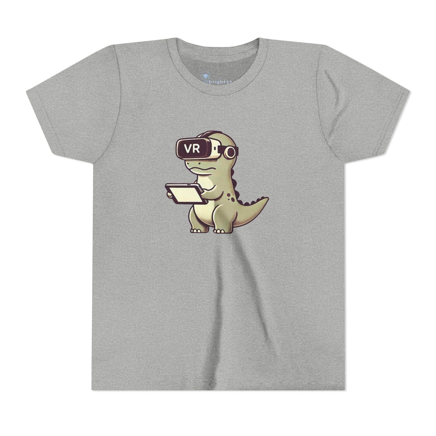 VR Dinosaur - Youth Short Sleeve - Brightsee