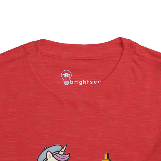 Painting Unicorn - Toddler Short Sleeve - Brightsee