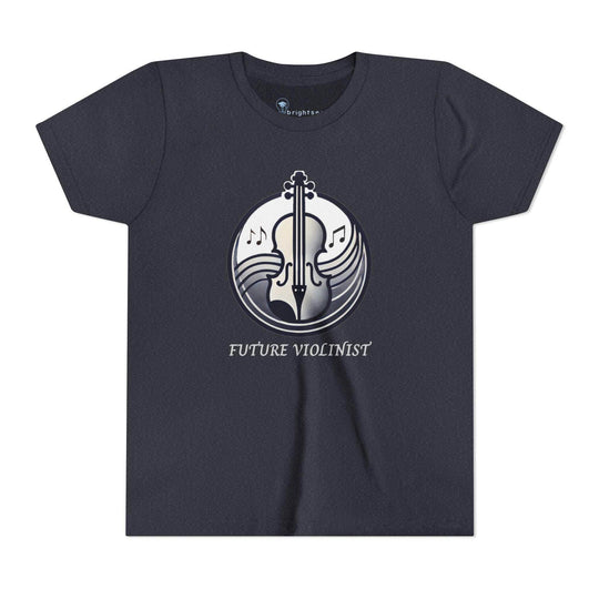 Future Violinist - Youth Short Sleeve - Brightsee