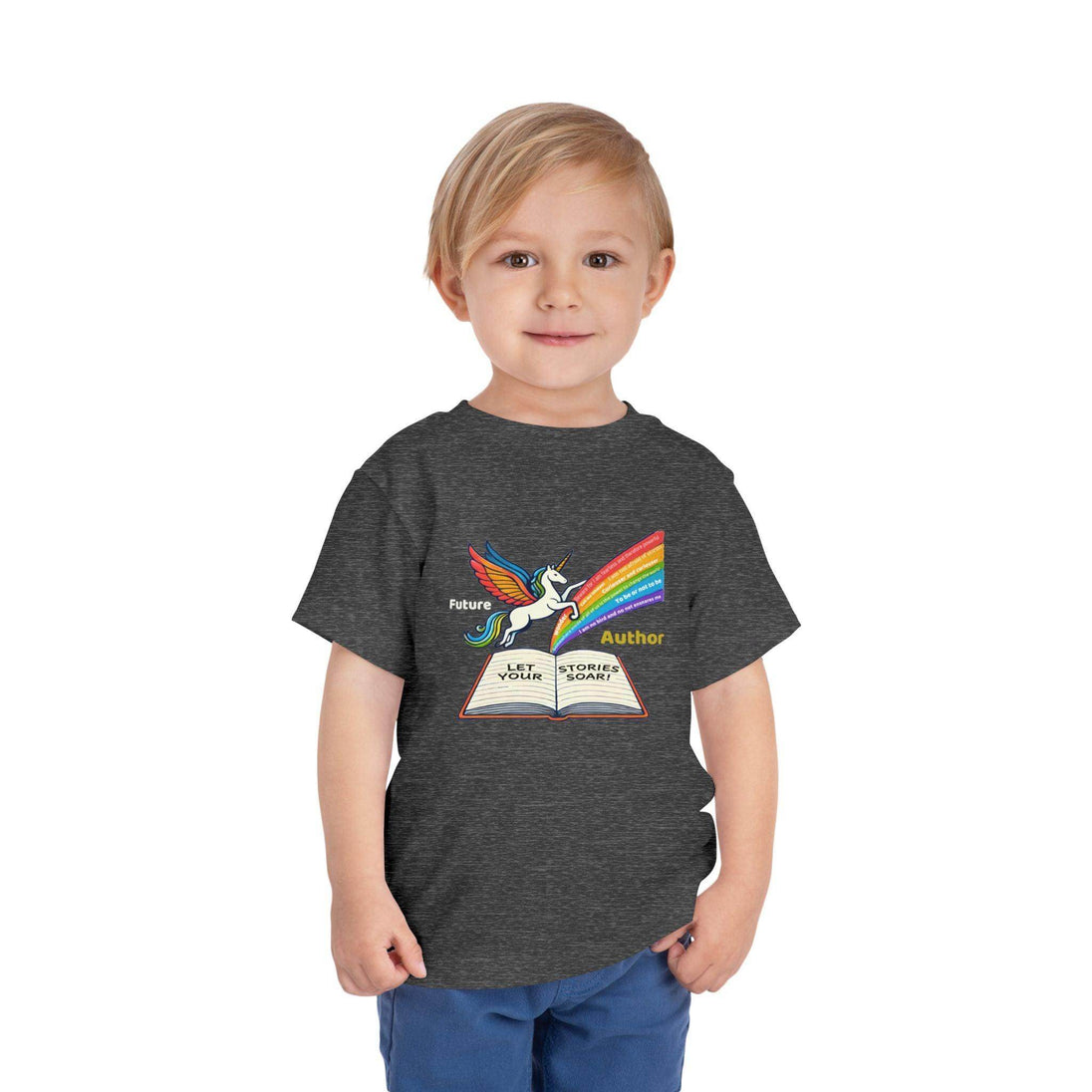Future Author Alicorn - Toddler Short Sleeve - Brightsee