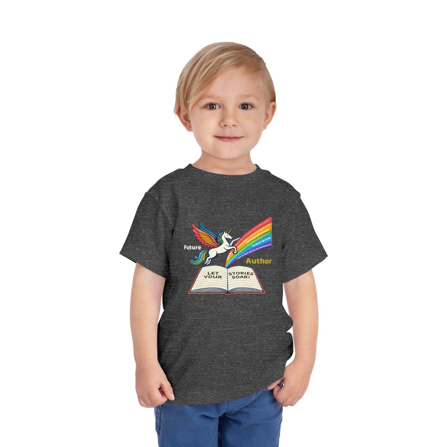 Future Author Alicorn - Toddler Short Sleeve - Brightsee