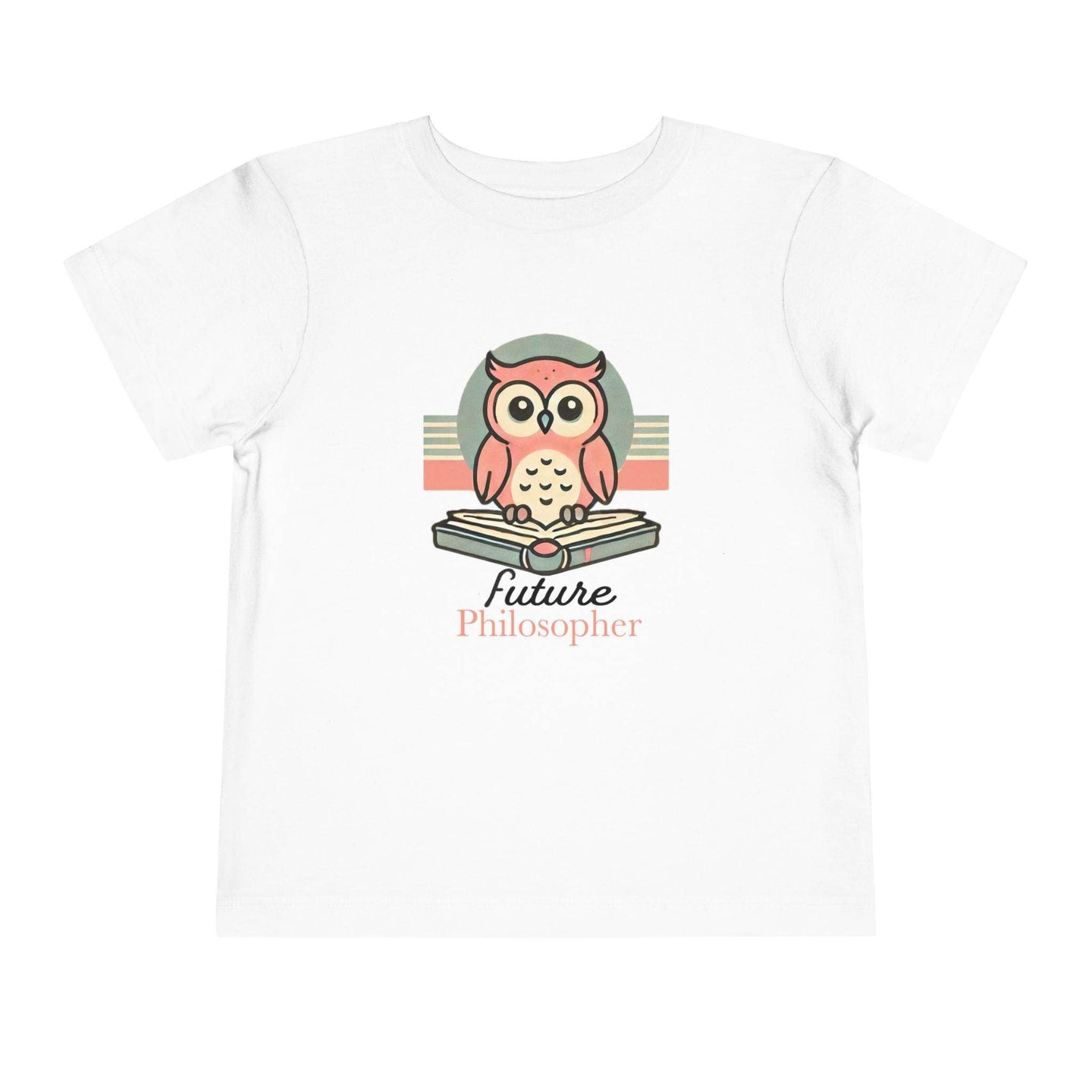 Future Philosopher Owl - Toddler Short Sleeve - Brightsee