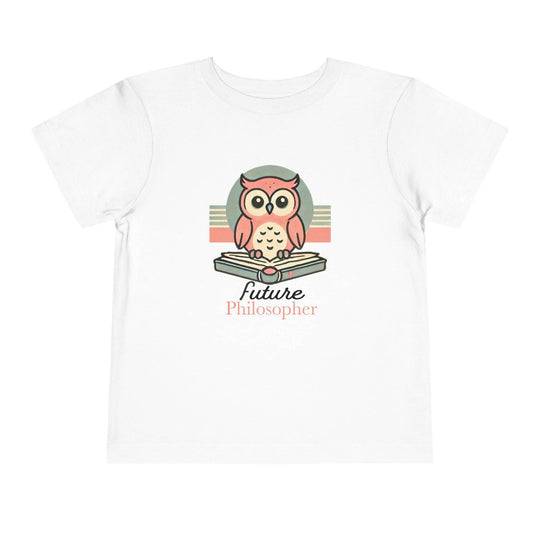 Future Philosopher Owl - Toddler Short Sleeve - Brightsee