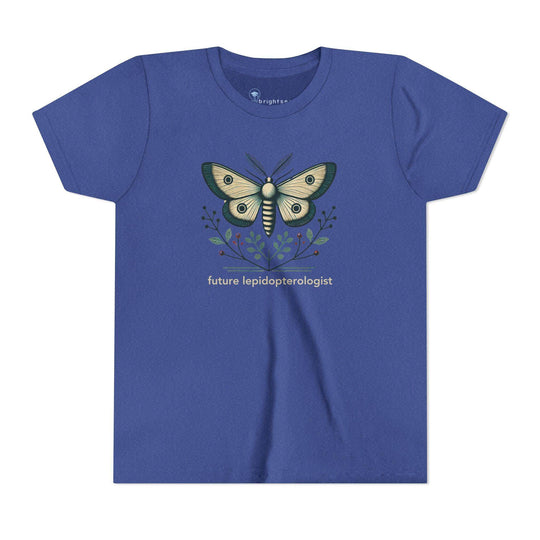 Future Lepidopterologist Moth - Youth Short Sleeve - Brightsee