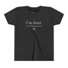 I'm Over It Fraction - Youth Short Sleeve - Brightsee