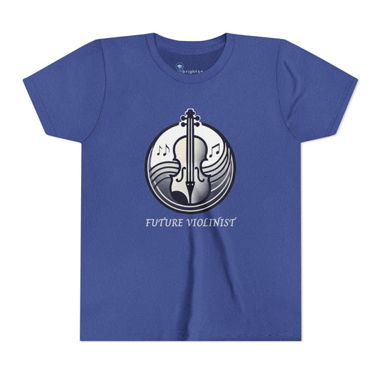 Future Violinist - Youth Short Sleeve - Brightsee