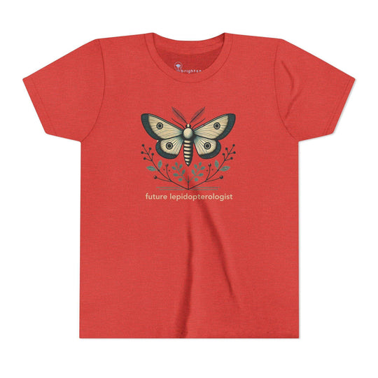 Future Lepidopterologist Moth - Youth Short Sleeve - Brightsee