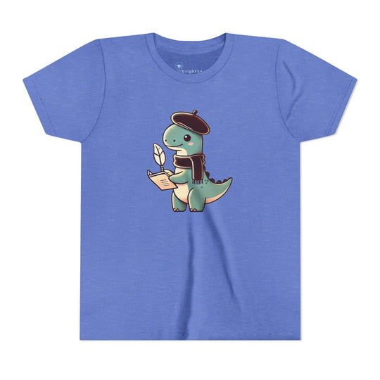 Dinosaur Author - Youth Short Sleeve - Brightsee