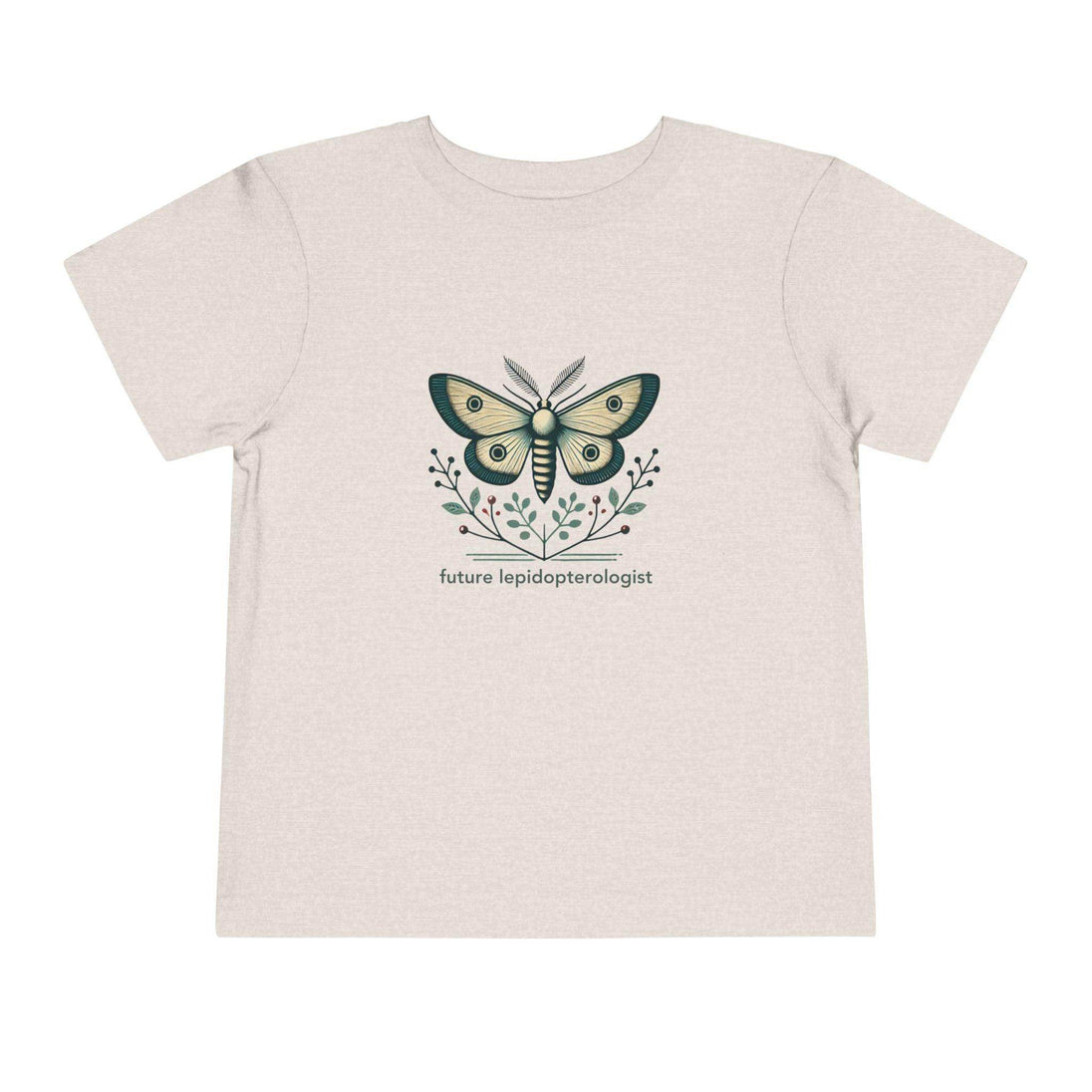 Future Lepidopterologist Moth - Toddler Short Sleeve - Brightsee