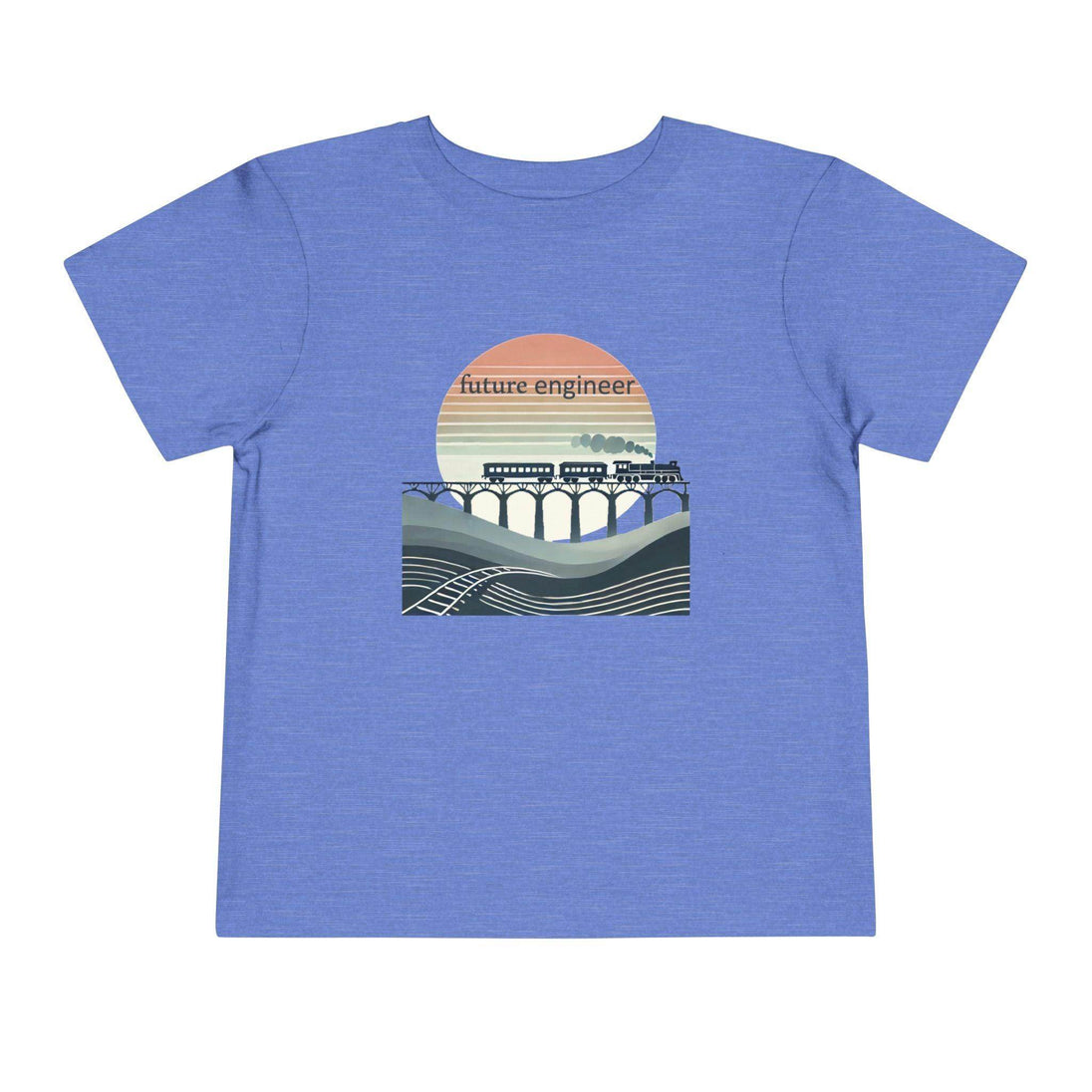 Future Engineer Train - Toddler Short Sleeve - Brightsee
