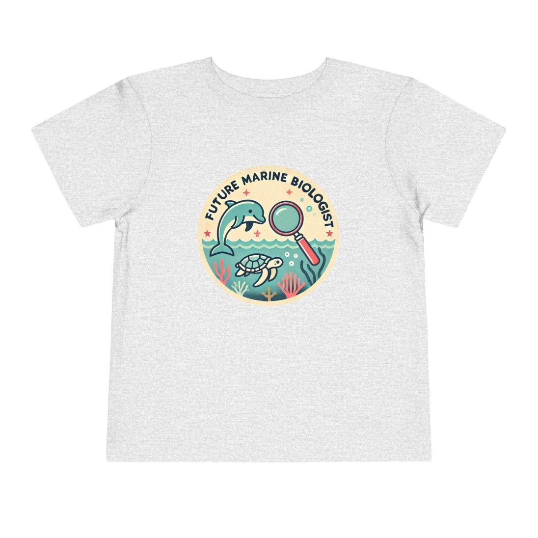 Future Marine Biologist Circle - Toddler Short Sleeve - Brightsee