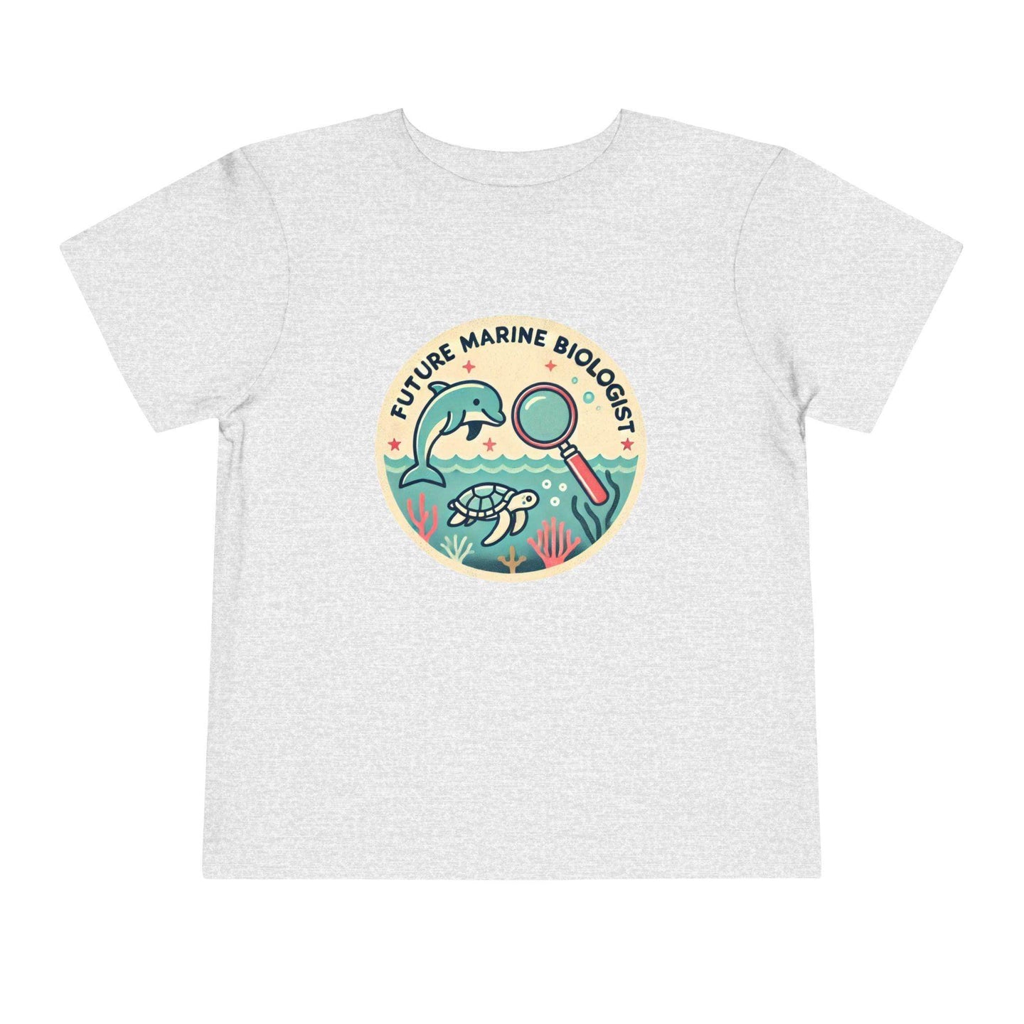 Future Marine Biologist Circle - Toddler Short Sleeve - Brightsee