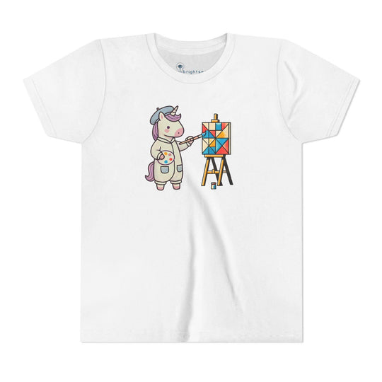 Painting Unicorn - Youth Short Sleeve - Brightsee