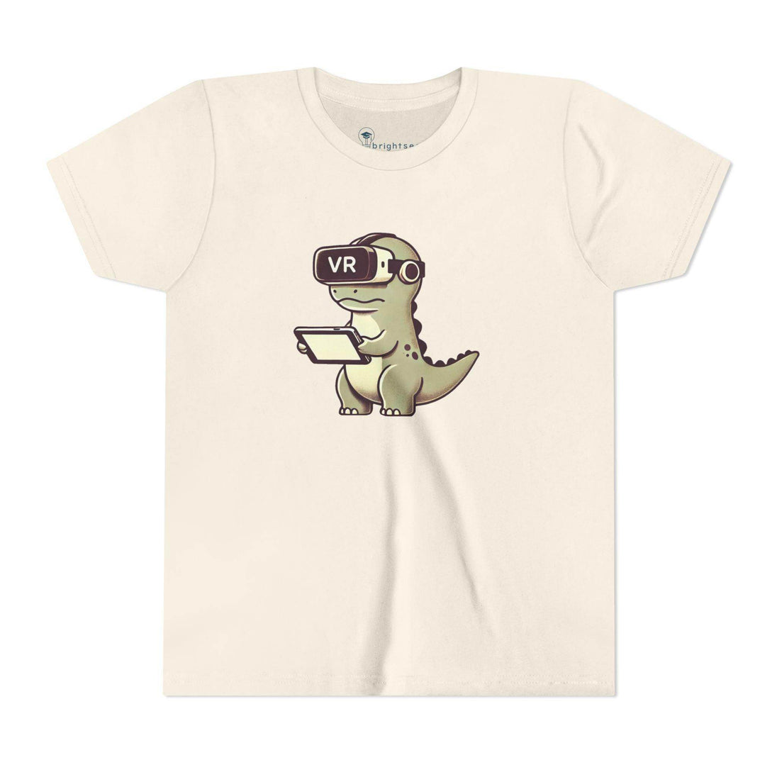 VR Dinosaur - Youth Short Sleeve - Brightsee
