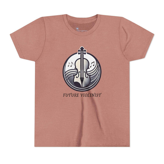 Future Violinist - Youth Short Sleeve - Brightsee