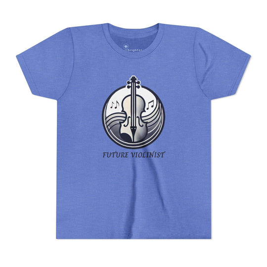 Future Violinist - Youth Short Sleeve - Brightsee