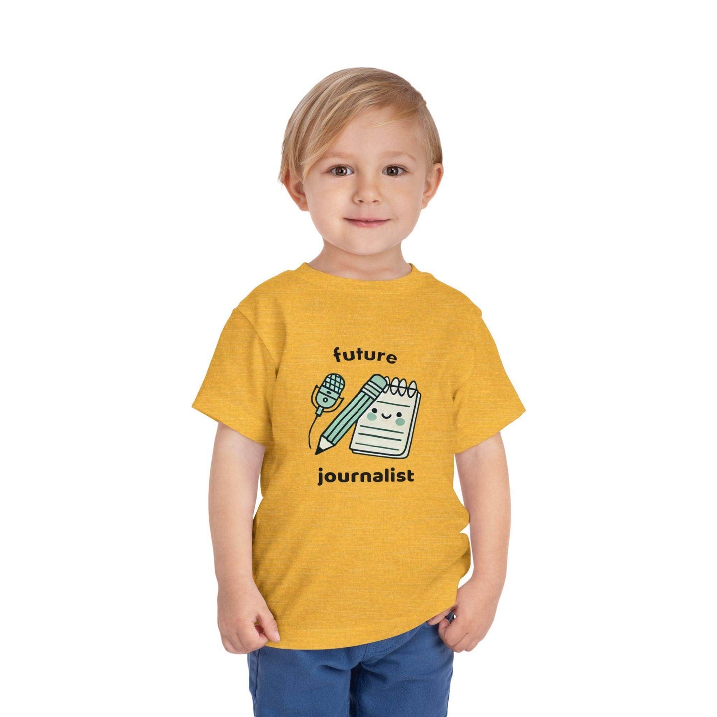 Future Journalist Cute - Toddler Short Sleeve - Brightsee