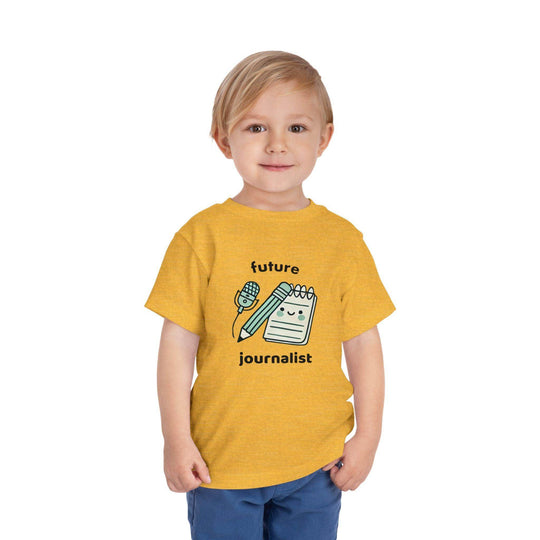 Future Journalist Cute - Toddler Short Sleeve - Brightsee
