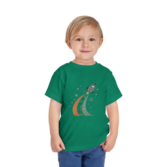 Math Spaceship - Toddler Short Sleeve - Brightsee