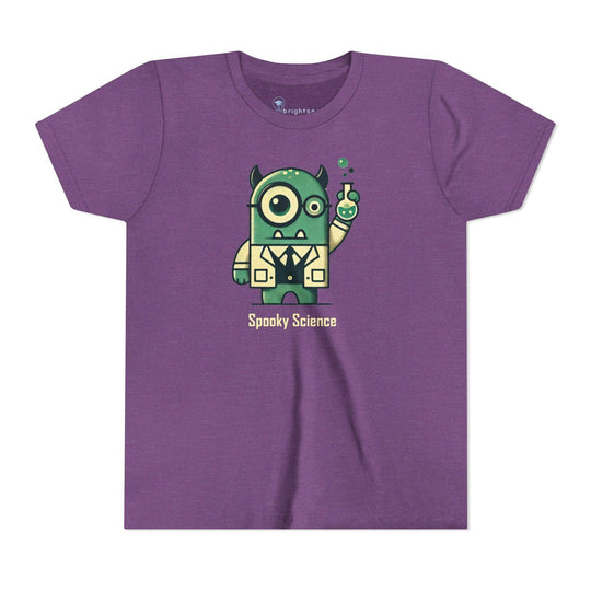 Spooky Science - Monster - Youth Short Sleeve - Brightsee
