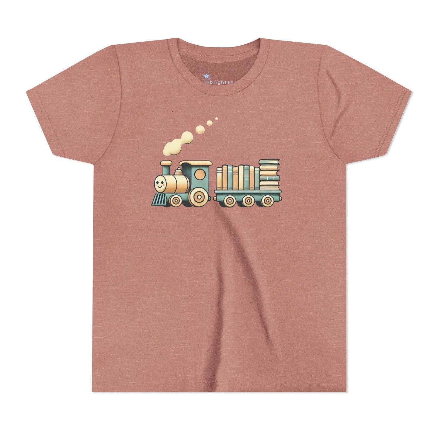 Train Book Delivery - Youth Short Sleeve - Brightsee