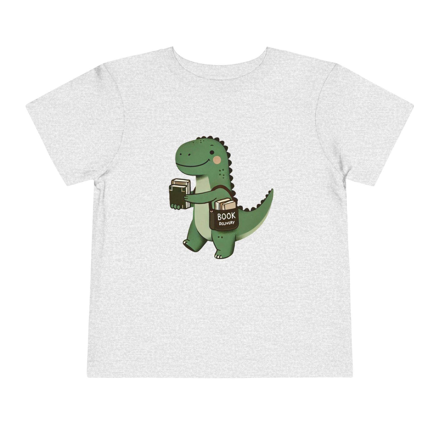 Dino Book Delivery - Toddler Short Sleeve - Brightsee