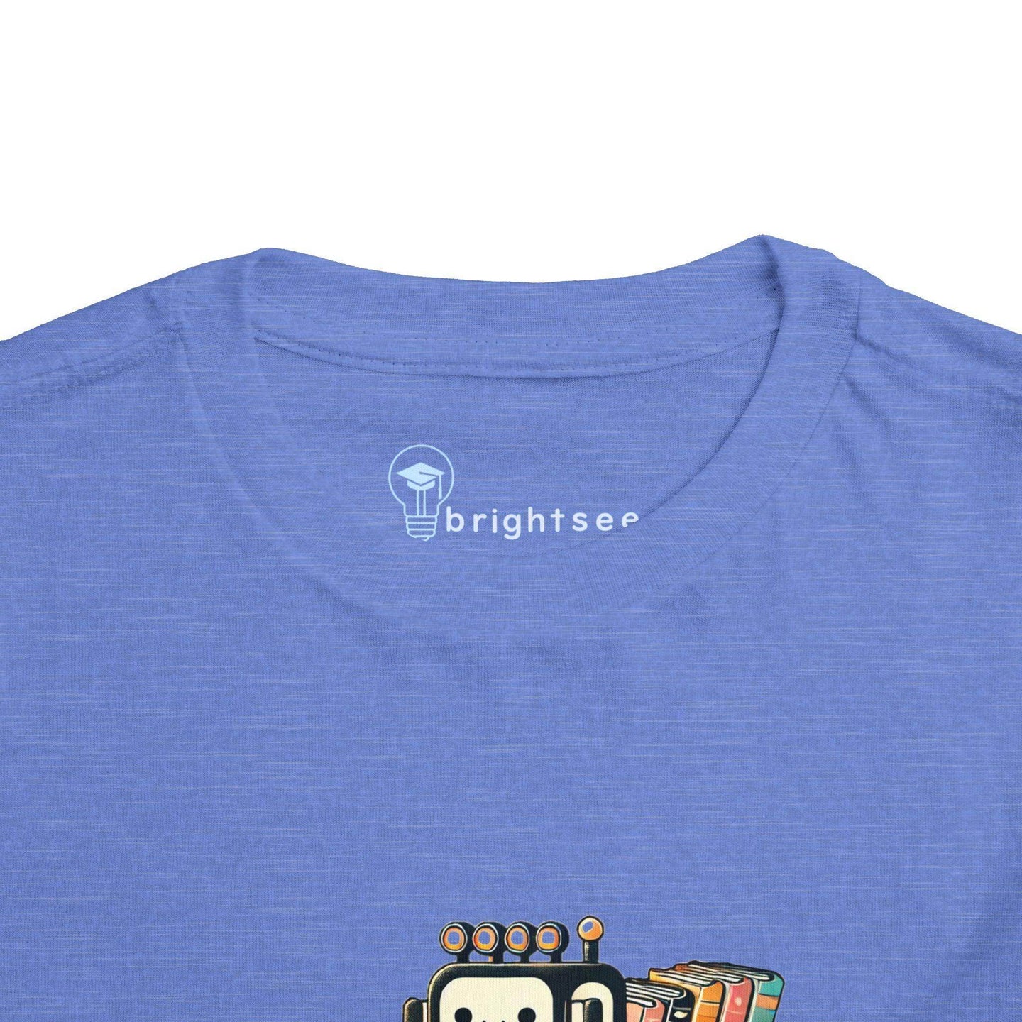 Book Delivery Bulldozer - Toddler Short Sleeve - Brightsee