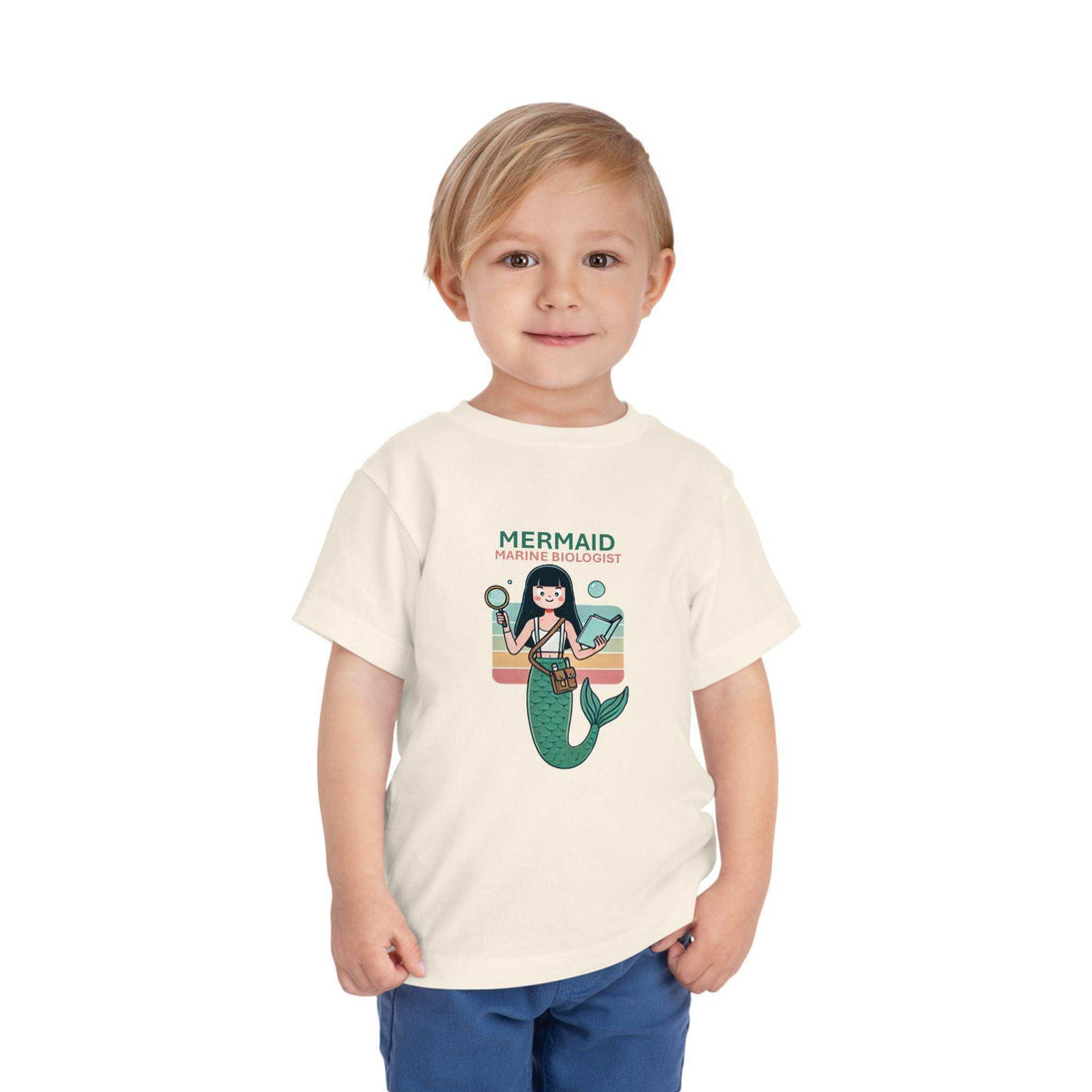 Mermaid Marine Biologist - Toddler Short Sleeve - Brightsee