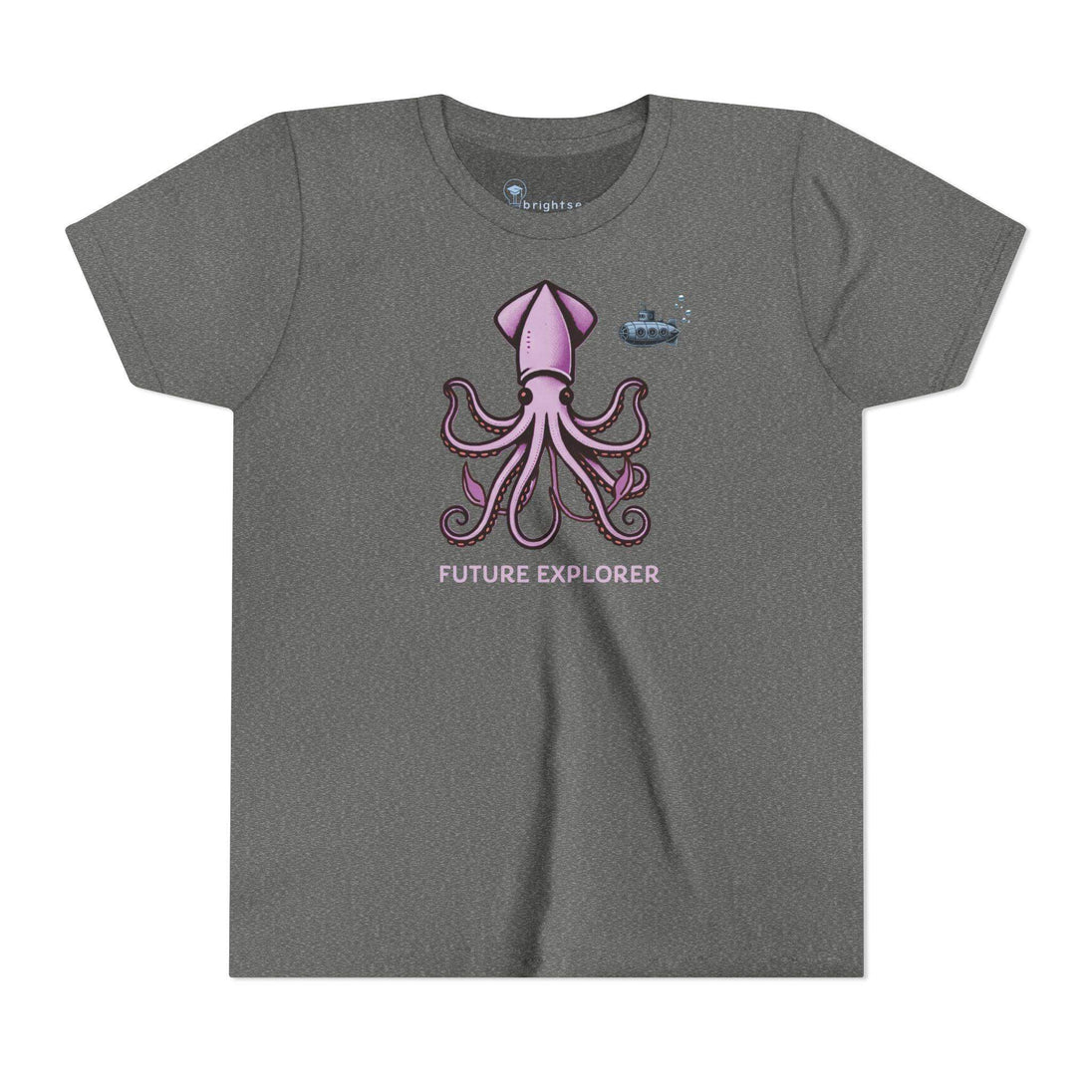 Future Explorer Squid - Youth Short Sleeve - Brightsee