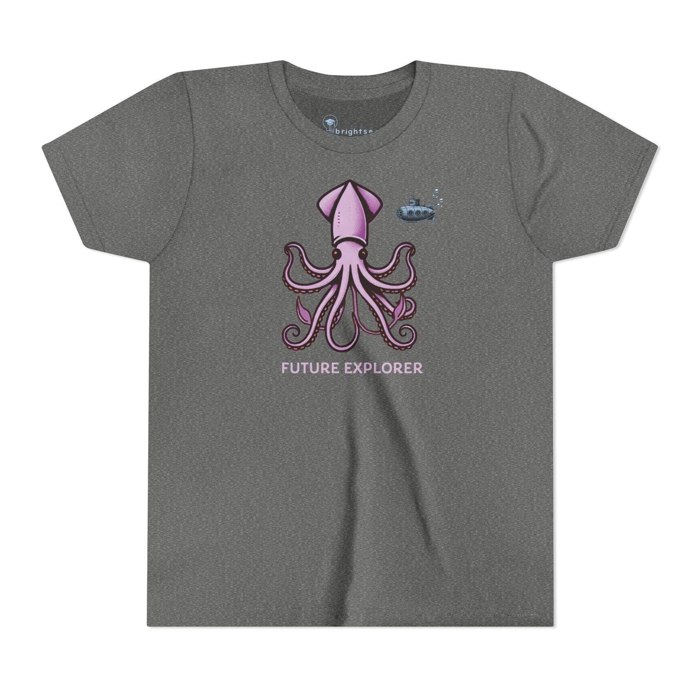 Future Explorer Squid - Youth Short Sleeve - Brightsee