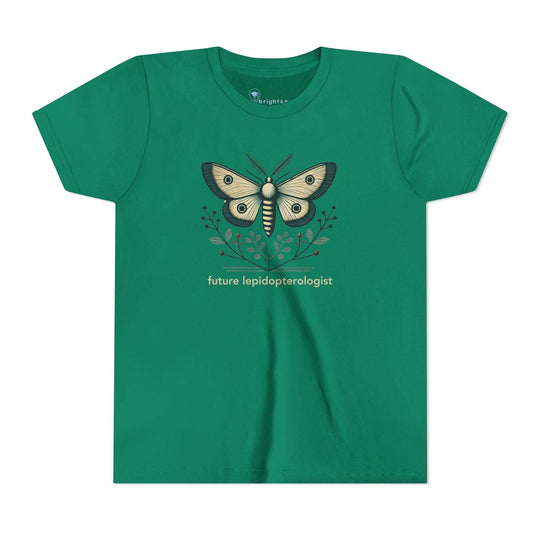 Future Lepidopterologist Moth - Youth Short Sleeve - Brightsee