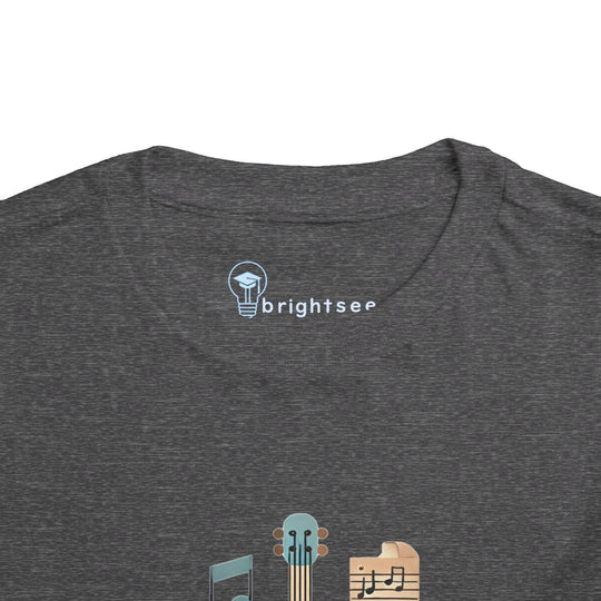 Future Musician Guitar Note - Toddler Short Sleeve - Brightsee