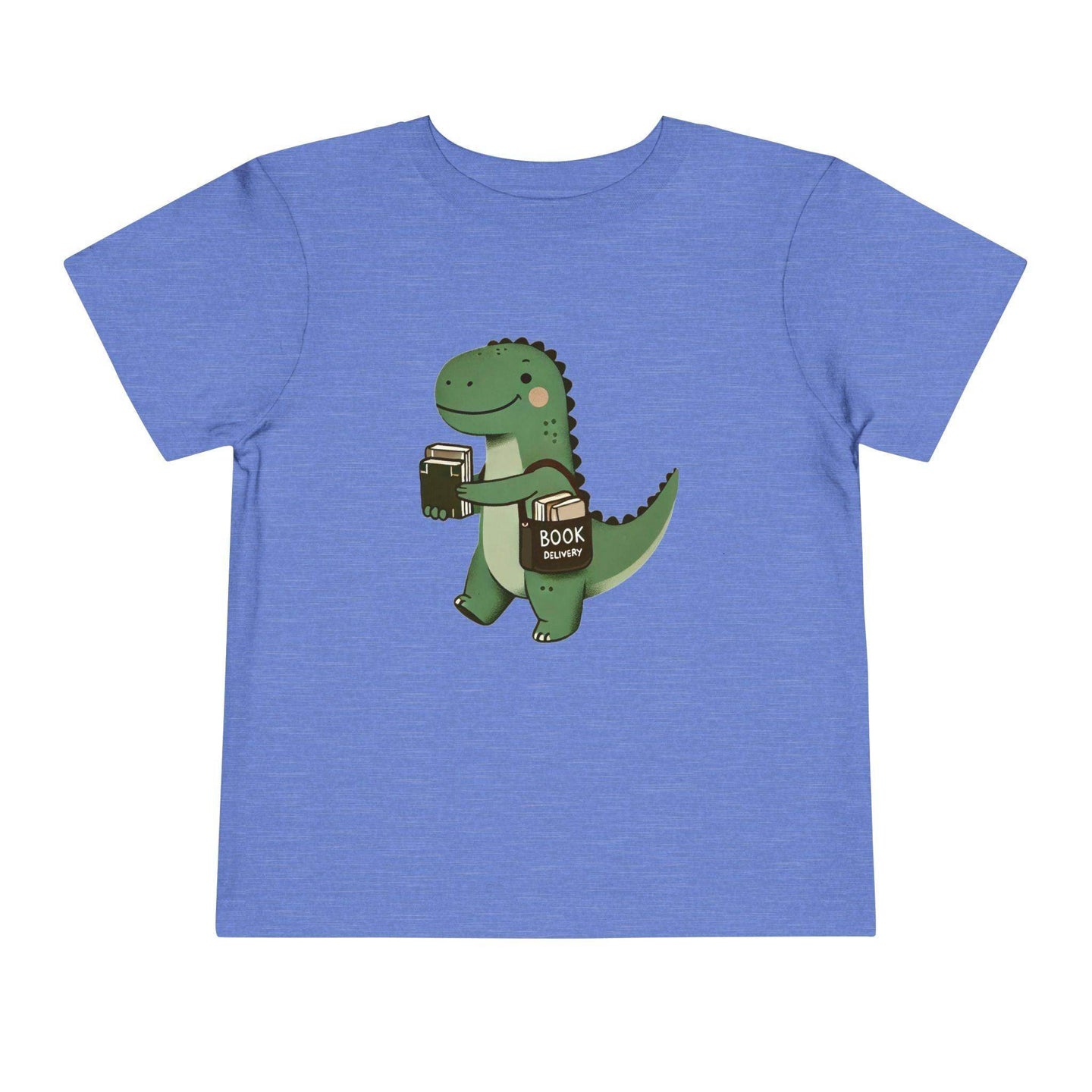 Dino Book Delivery - Toddler Short Sleeve - Brightsee
