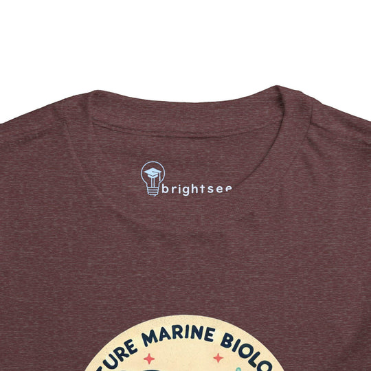 Future Marine Biologist Circle - Toddler Short Sleeve - Brightsee