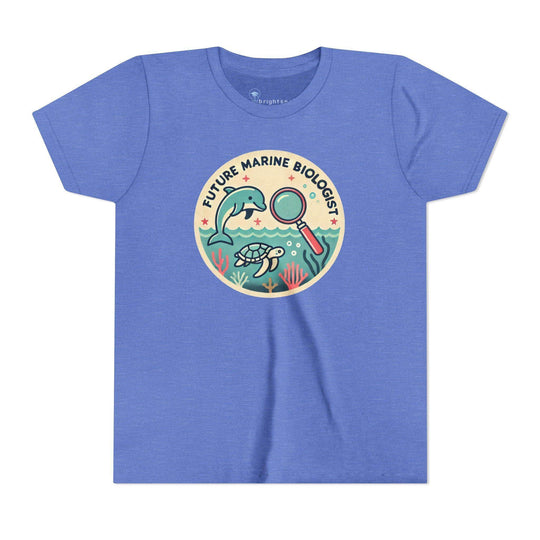 Future Marine Biologist Circle - Youth Short Sleeve - Brightsee
