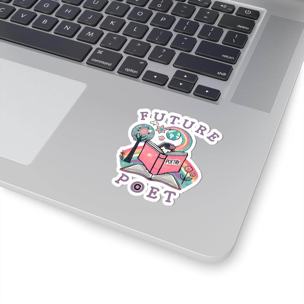Future Poet Kiss-Cut Stickers - Brightsee