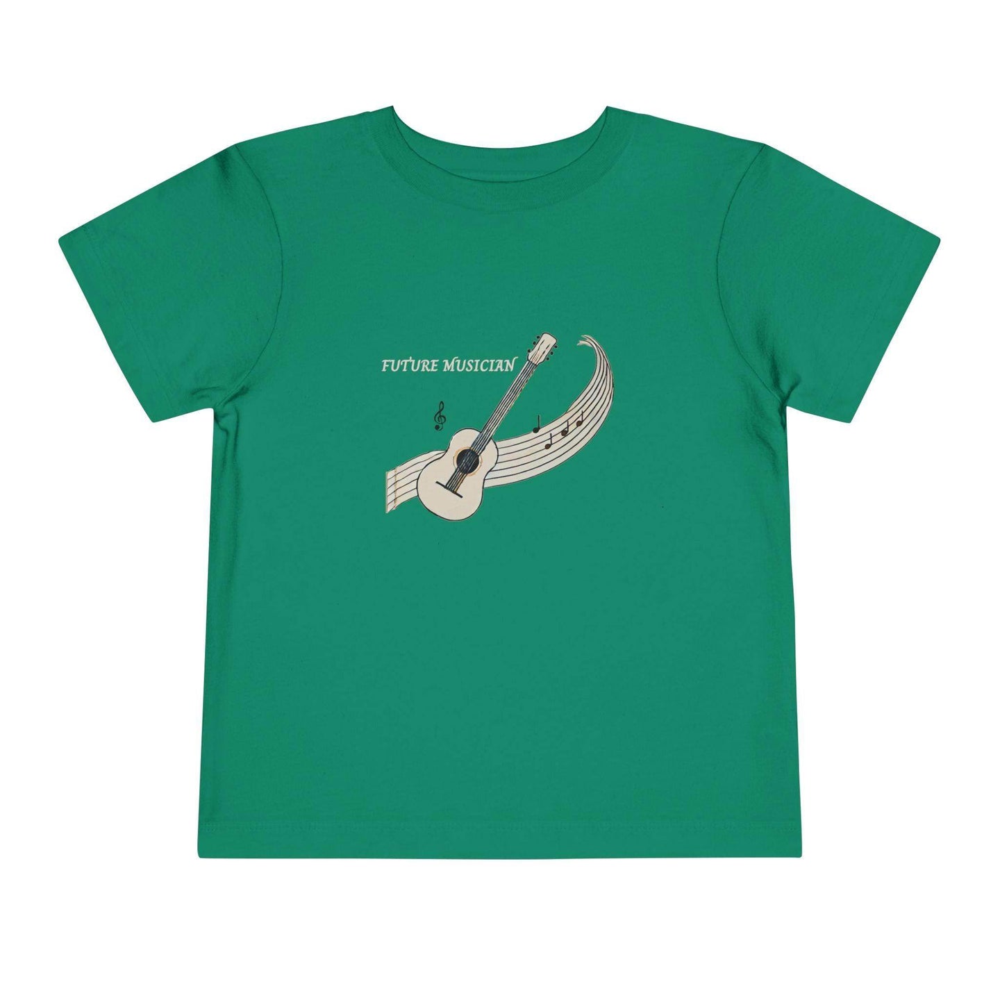 Future Musician Guitar - Toddler Short Sleeve - Brightsee
