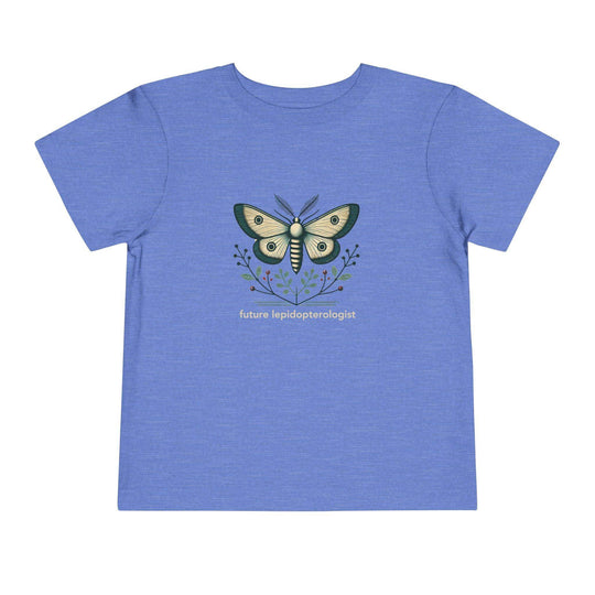 Future Lepidopterologist Moth - Toddler Short Sleeve - Brightsee