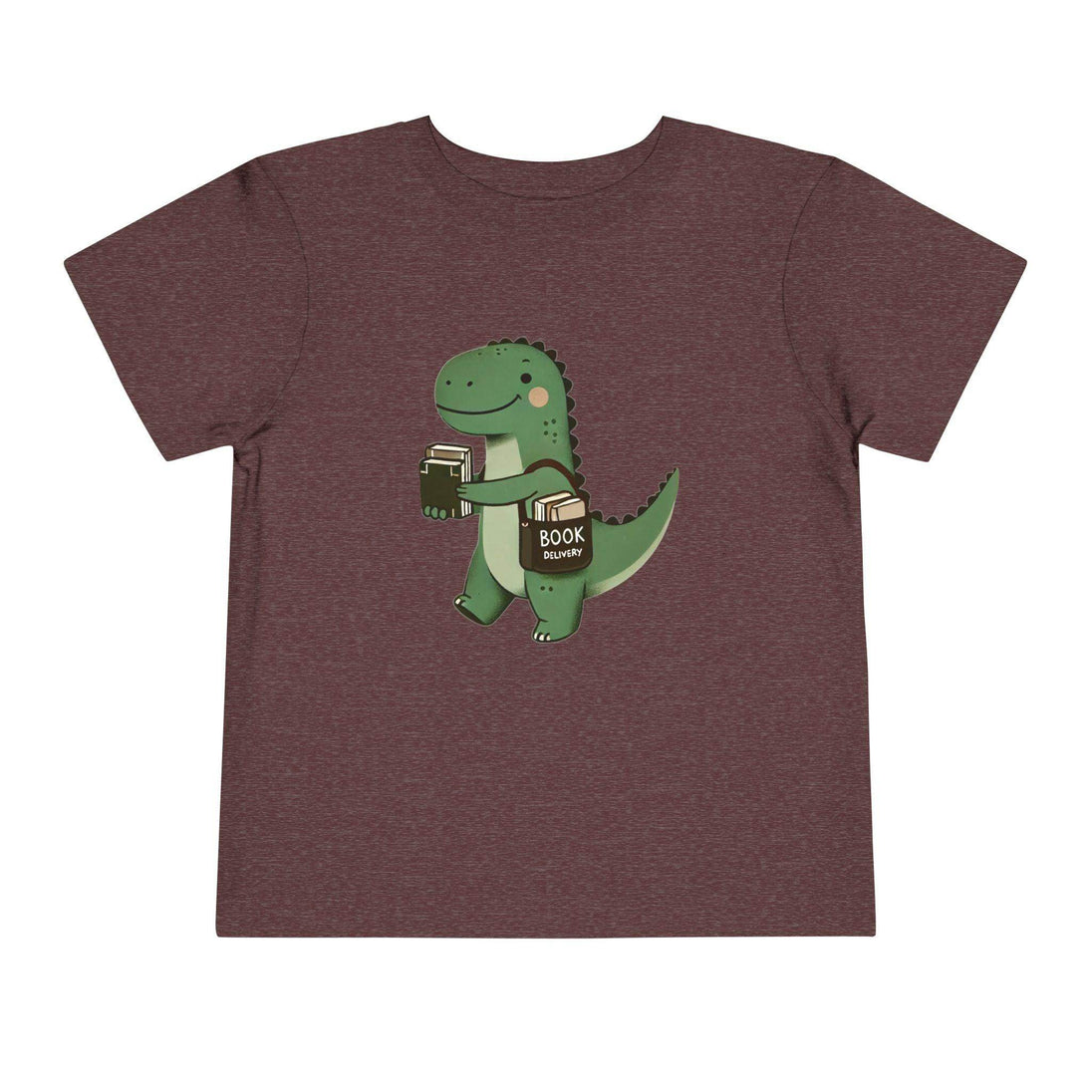Dino Book Delivery - Toddler Short Sleeve - Brightsee