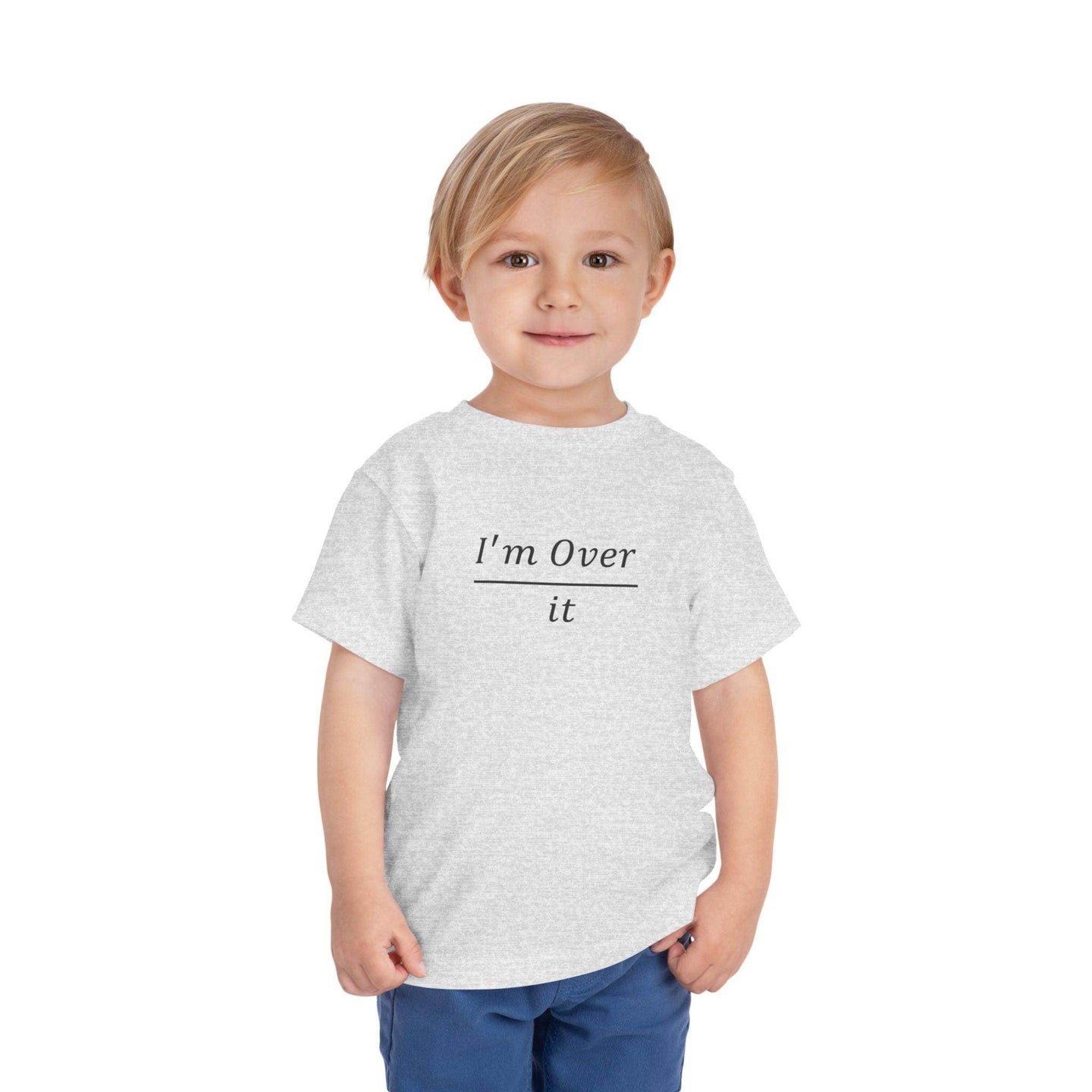 I'm Over It Fraction - Toddler Short Sleeve - Brightsee