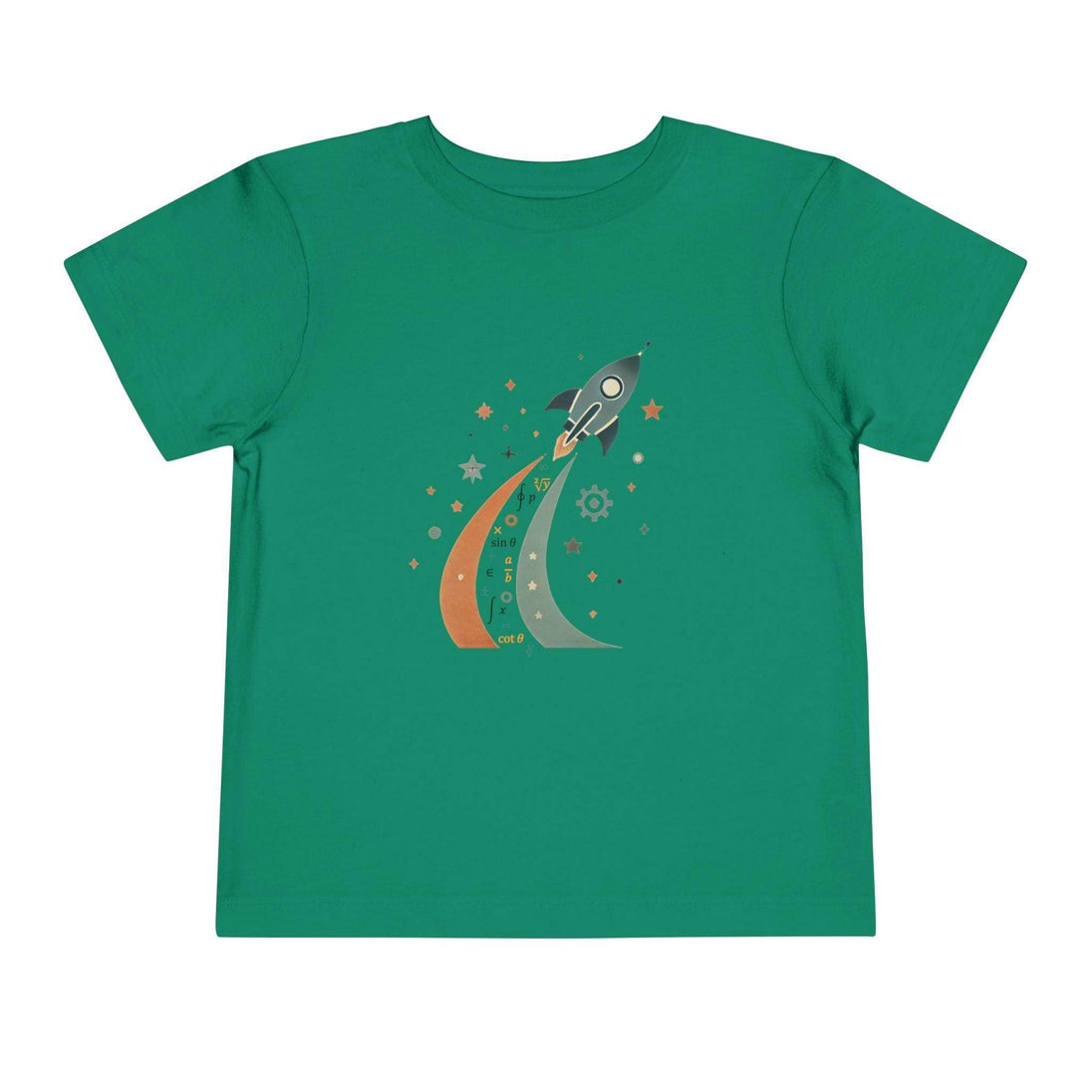 Math Spaceship - Toddler Short Sleeve - Brightsee