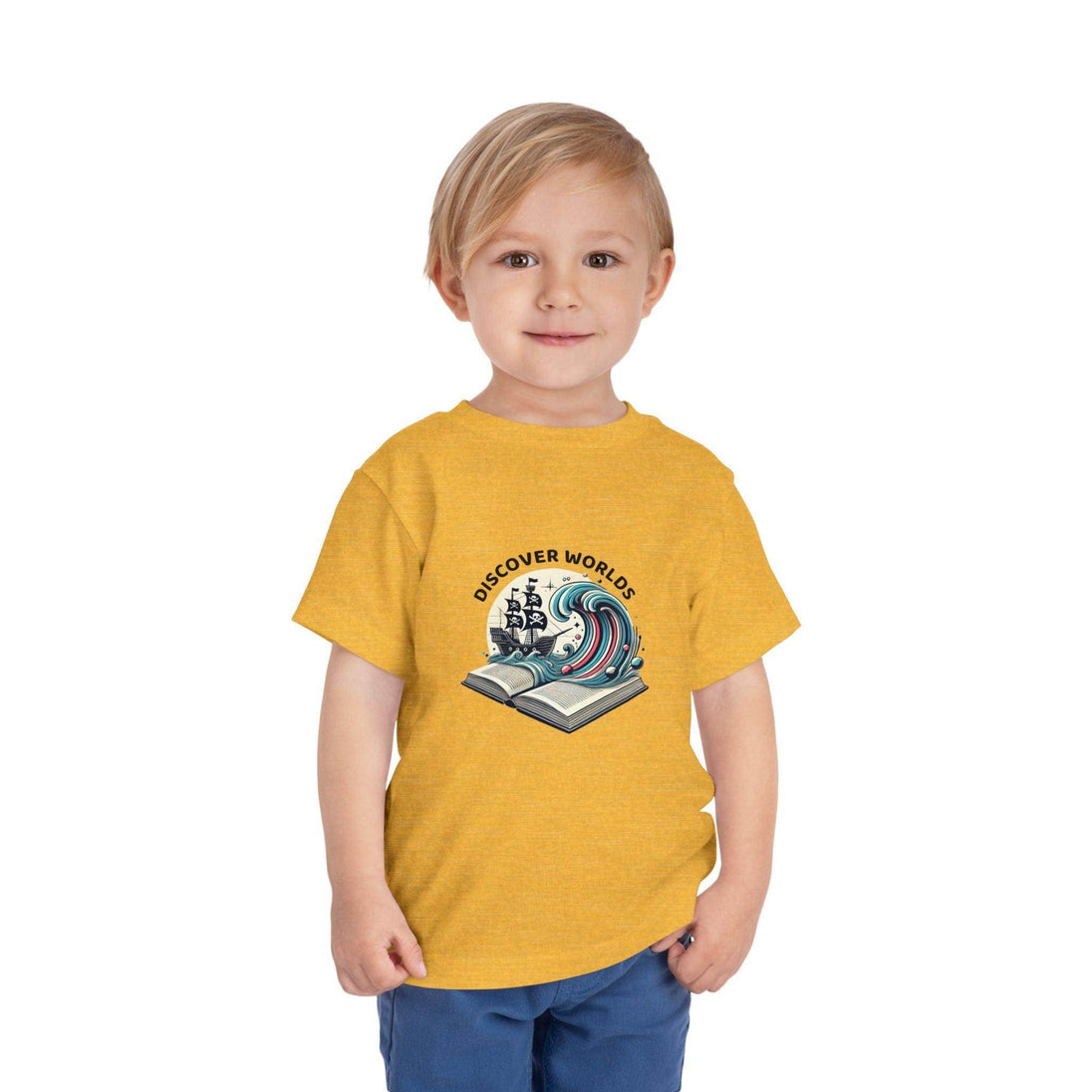 Discover Worlds - Pirate Ship - Toddler Short Sleeve - Brightsee